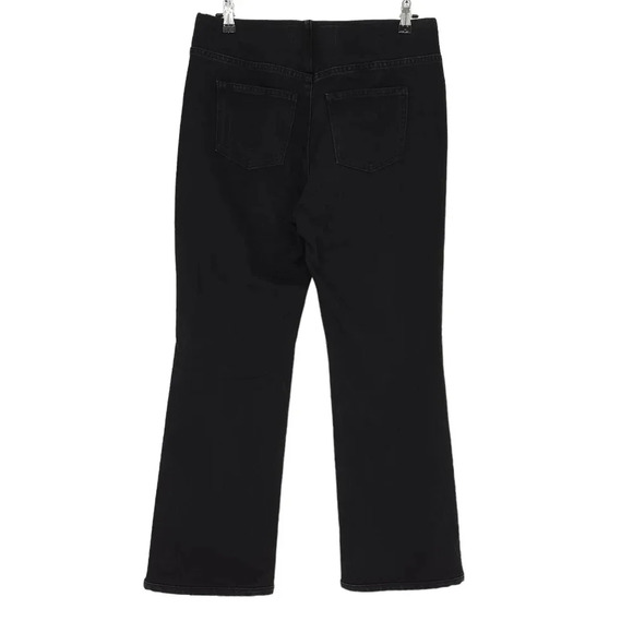 Soft Surroundings The Ultimate Pull On Jeans High Rise Dark Wash Denim - Picture 2 of 5